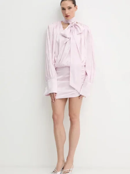 Rotate rochie mini mulată violet