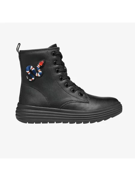 Sneakers Geox μαύρο