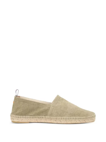 Espadrilės Castañer be kulniuko žalia