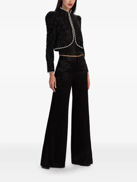 Pantaloni Alice + Olivia negru