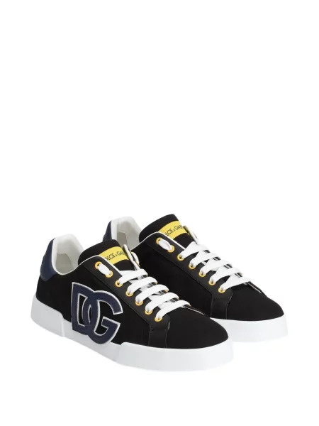 Sneakers Dolce & Gabbana Portofino μαύρο