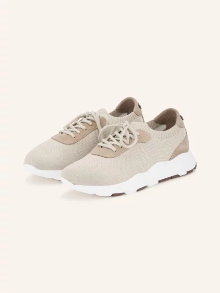 Peserico Sneakersy stříbrná šedá