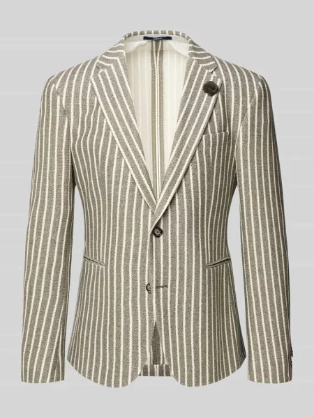 Marynarka na 2 o kroju slim fit z z wypustkami model Hawksley' Joop! Collection