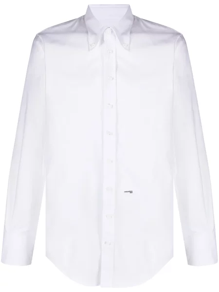 Cămașă Dsquared2 clasică alb