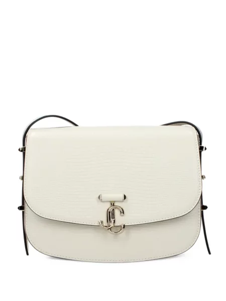 Geanta crossbody Jimmy Choo alb