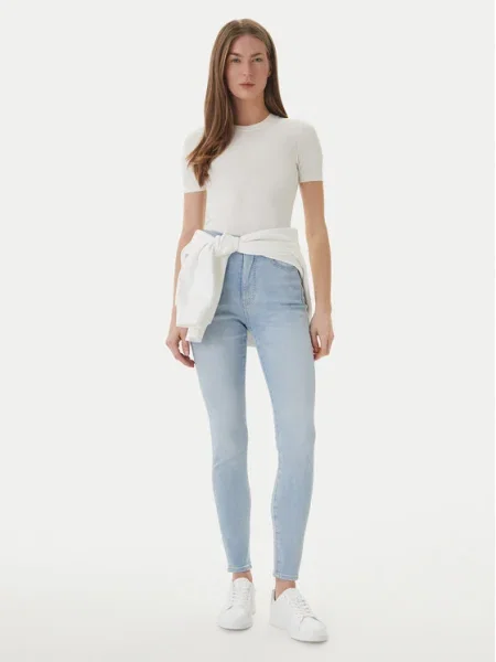 Calvin Klein Jeans Farmer Skinny Fit kék