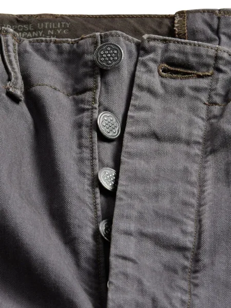 Παντελόνι Ralph Lauren Rrl μαύρο
