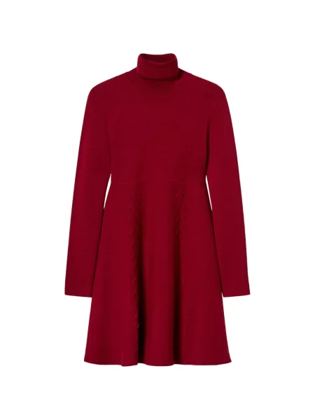 Scurt rochie Twinset tricotate roșu