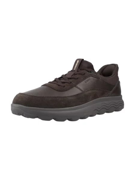 Sneakersy Geox skórzane brązowe