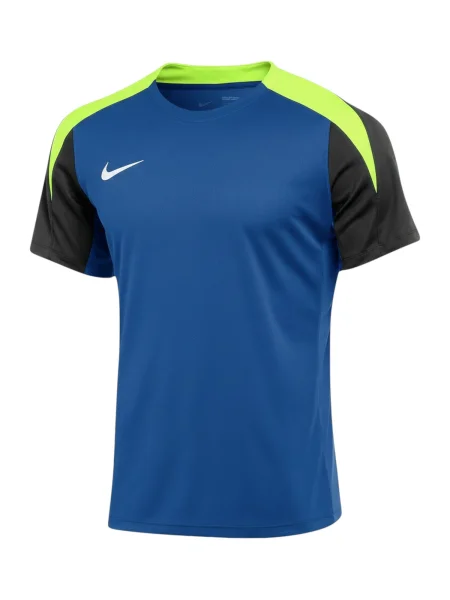 NIKE Funkcionalna majica Strike temno modra / travnato zelena črna