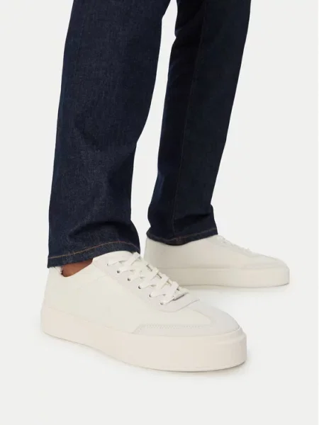 Calvin Klein Laisvalaikio batai Basket Cupsole Lup Wt Lth Kreminė