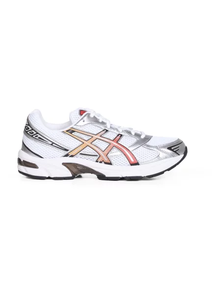 Sneakersy Asics skórzane białe