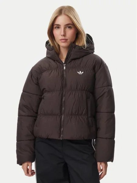 Adidas Geacă de iarnă închis maro