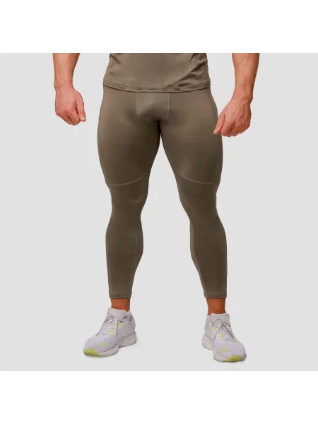 Legginsy do biegania slim Pulse zielone