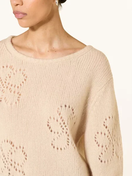 Hemisphere Svetr S Kašmírem A Rukávy béžová