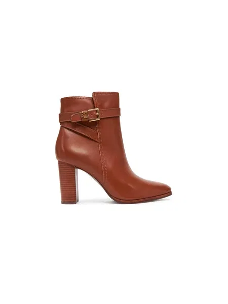 Polokozačky LAUREN RALPH LAUREN hnědé