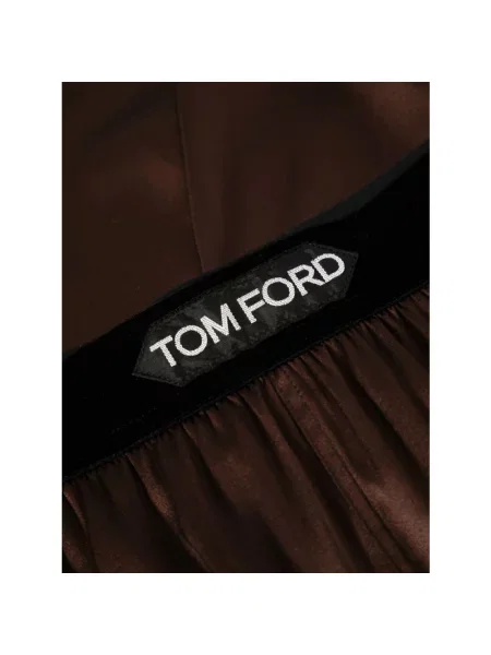 Spodnie Tom Ford brązowe