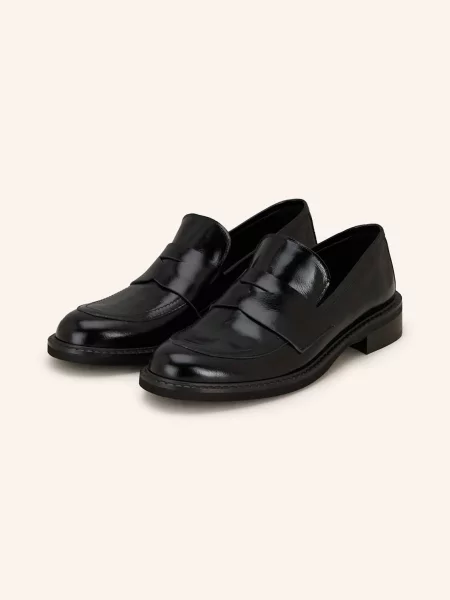Darling Harbour Penny Loafers schwarz czarne