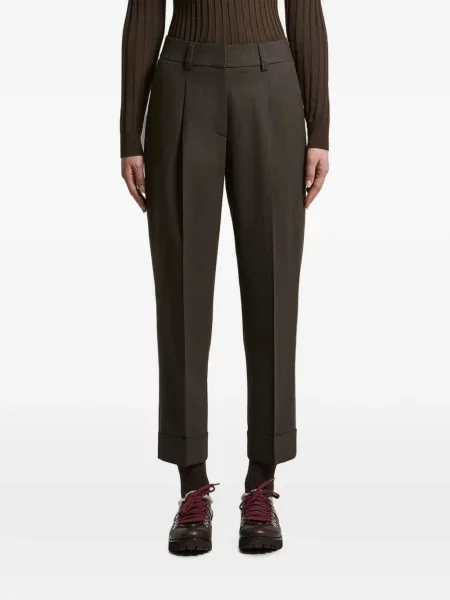 Pantaloni Peserico cu mărgele maro