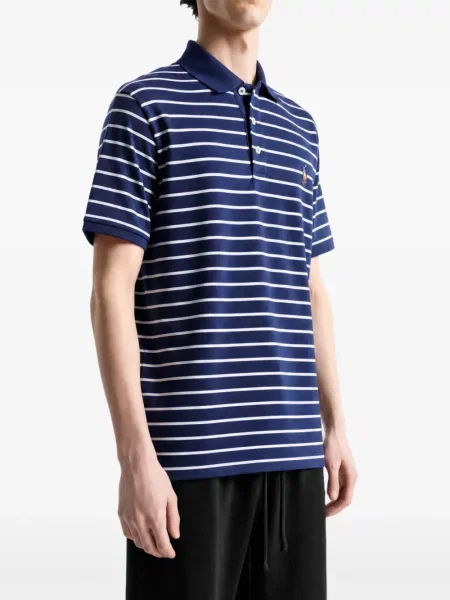 Ριγέ polo Polo Ralph Lauren μπλε