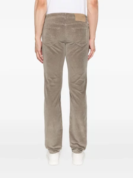 Pantaloni Jacob Cohën de catifea cord gri