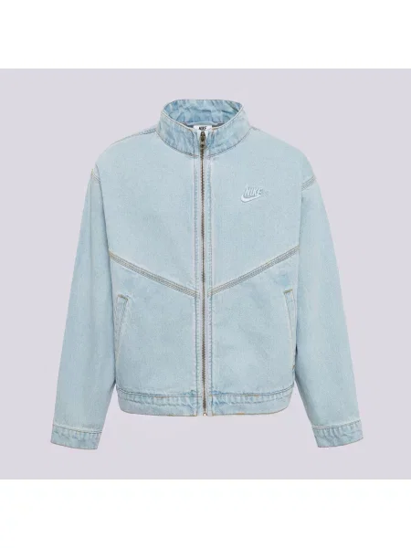 Nike Kurtka Wr Denim Jacket Girl niebieska