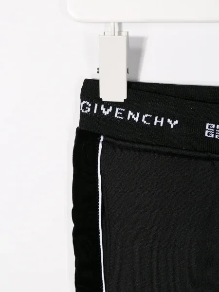 Spodnie dziecięce Givenchy czarne
