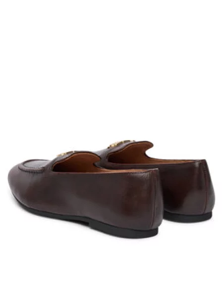 Loaferice LOVE MOSCHINO smeđa