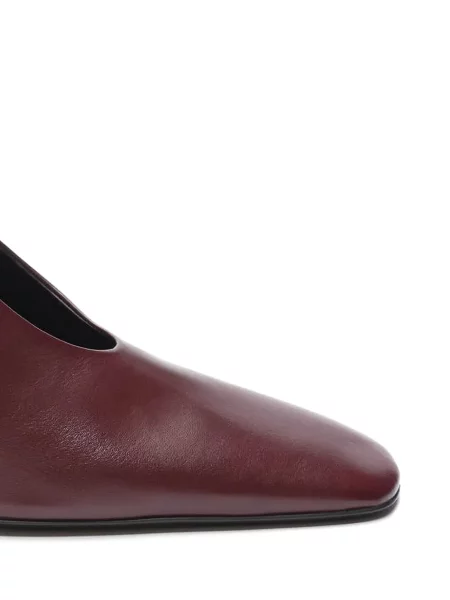 Kožne salonke Victoria Beckham crvena