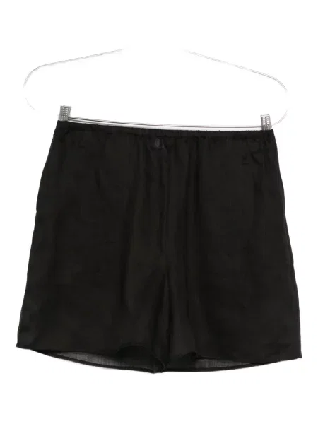 Pantaloni scurți Toteme negru