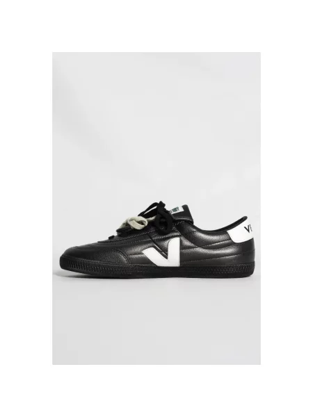Sneakersy Veja skórzane czarne