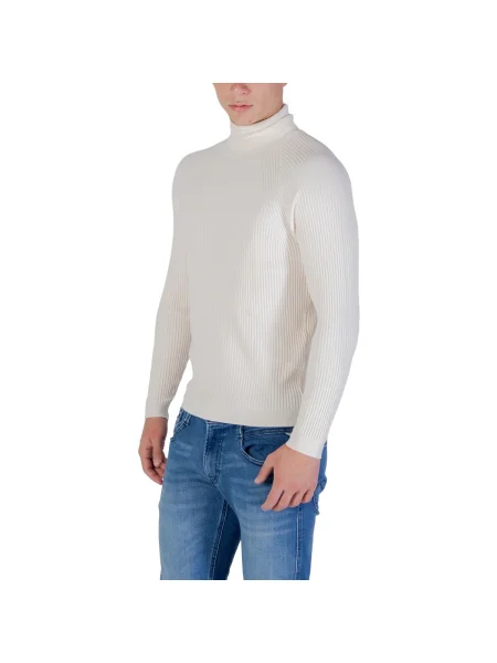 Pulover Antony Morato stretch alb