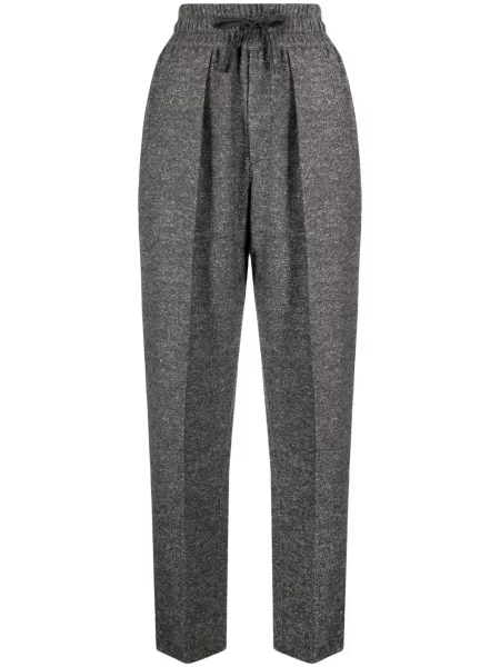 Spodnie Isabel Marant Etoile zwężane szare