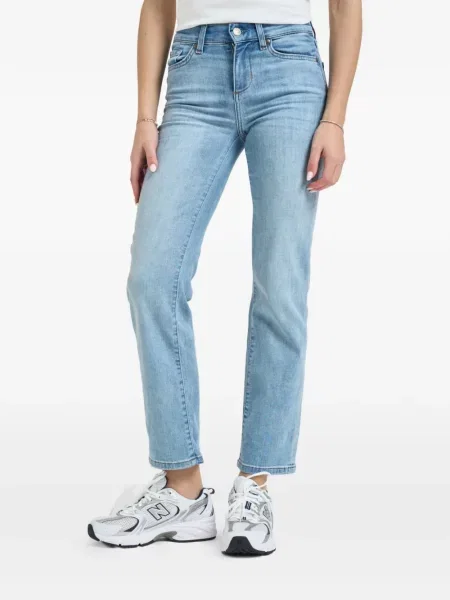 Kryształ górski jeansy Liu Jo niebieskie