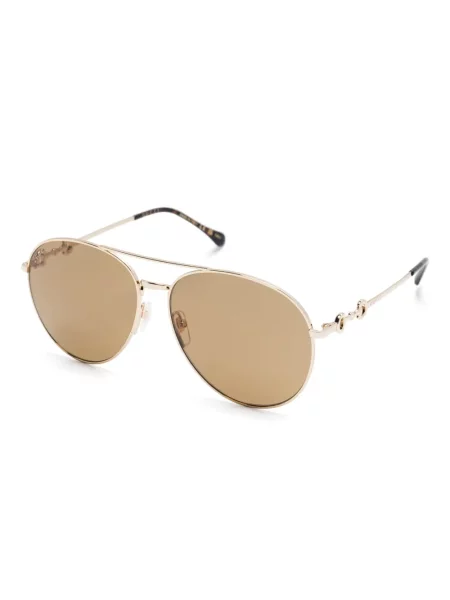Слънчеви очила Gucci Eyewear златисто