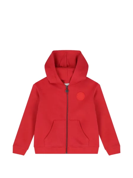 Bluza z kapturem dziecięca Stella Mccartney czerwona