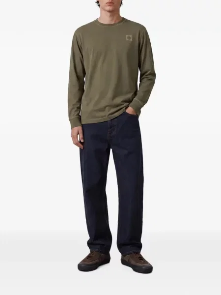 Μπλούζα Stone Island από ζέρσεϋ πέτρες πράσινο