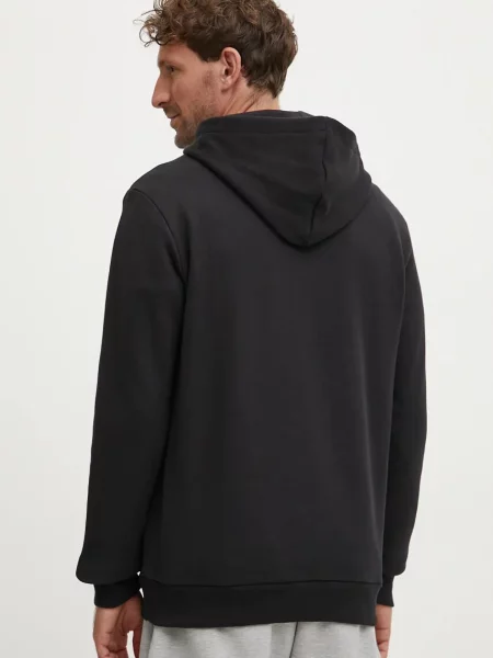 Mikina adidas Originals Outline Hoodie s kapucí s aplikací černá