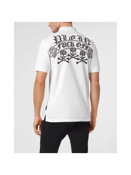 Koszulka polo Philipp Plein biała