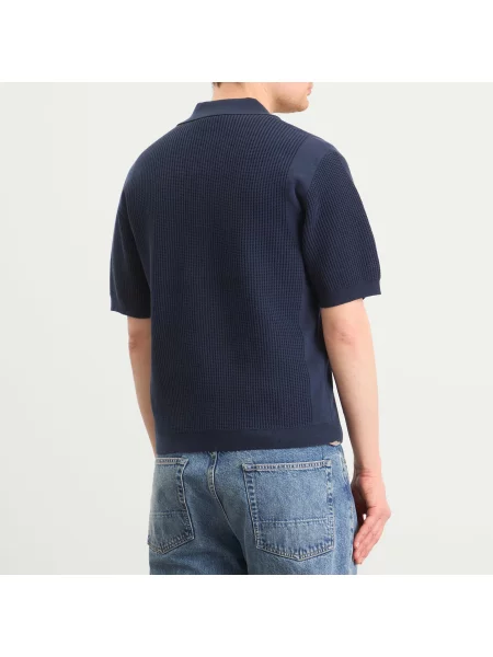 Koszulka polo Drole De Monsieur granatowa