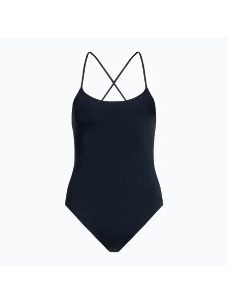Dámske jednodielne plavky ROXY Beach Classics Fashion anthracite čierna
