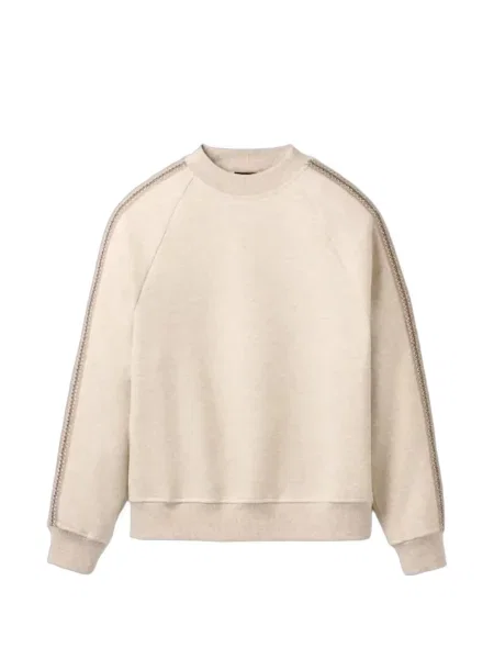 Lung hanorac crewneck Ugg cu decolteu rotund