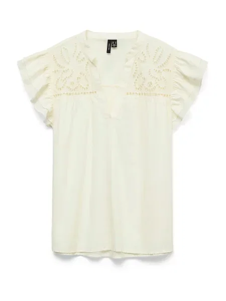 VERO MODA Bluză VMLINE' alb