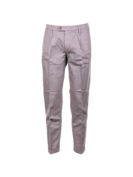 Pantaloni plisați Re-hash gri