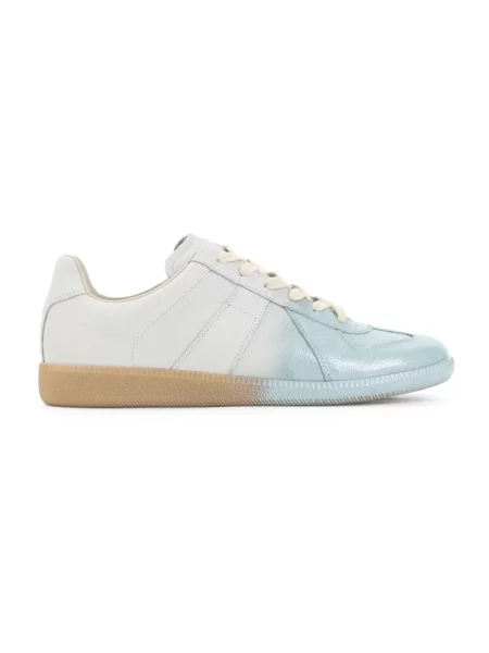 Sneakersy Maison Margiela skórzane niebieskie