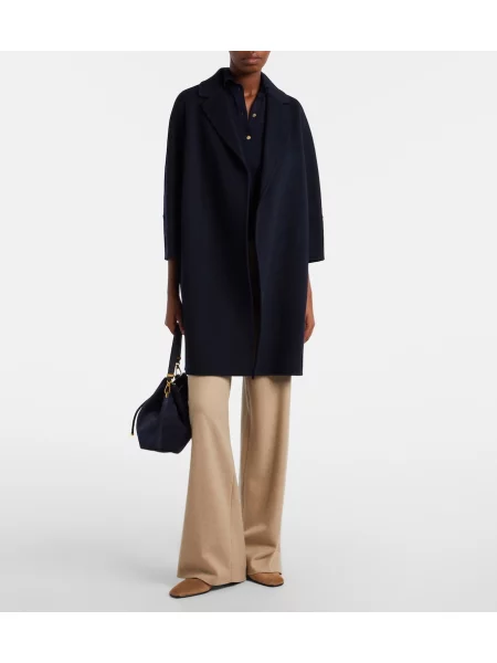 Palton 's Max Mara de lână plic albastru