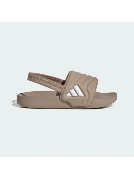 KLAPKI ADILETTE ESTRAP SLIDES CHILDREN białe