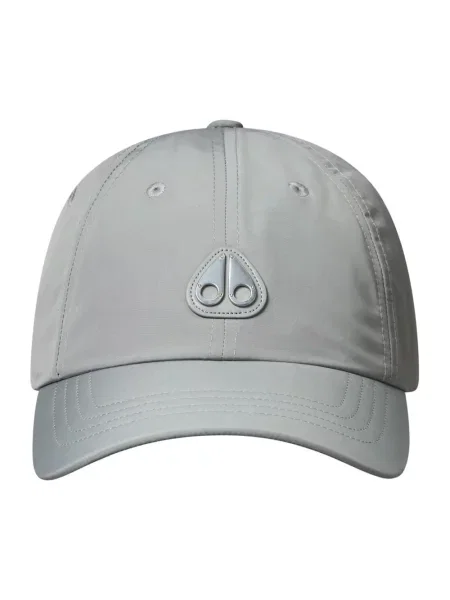 Czapka z daszkiem Moose Knuckles z logo szara