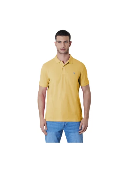 Koszulka polo U.s Polo Assn. żółta