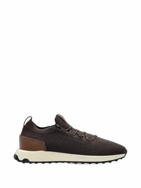 Sneakerși Tod's cu autograf maro